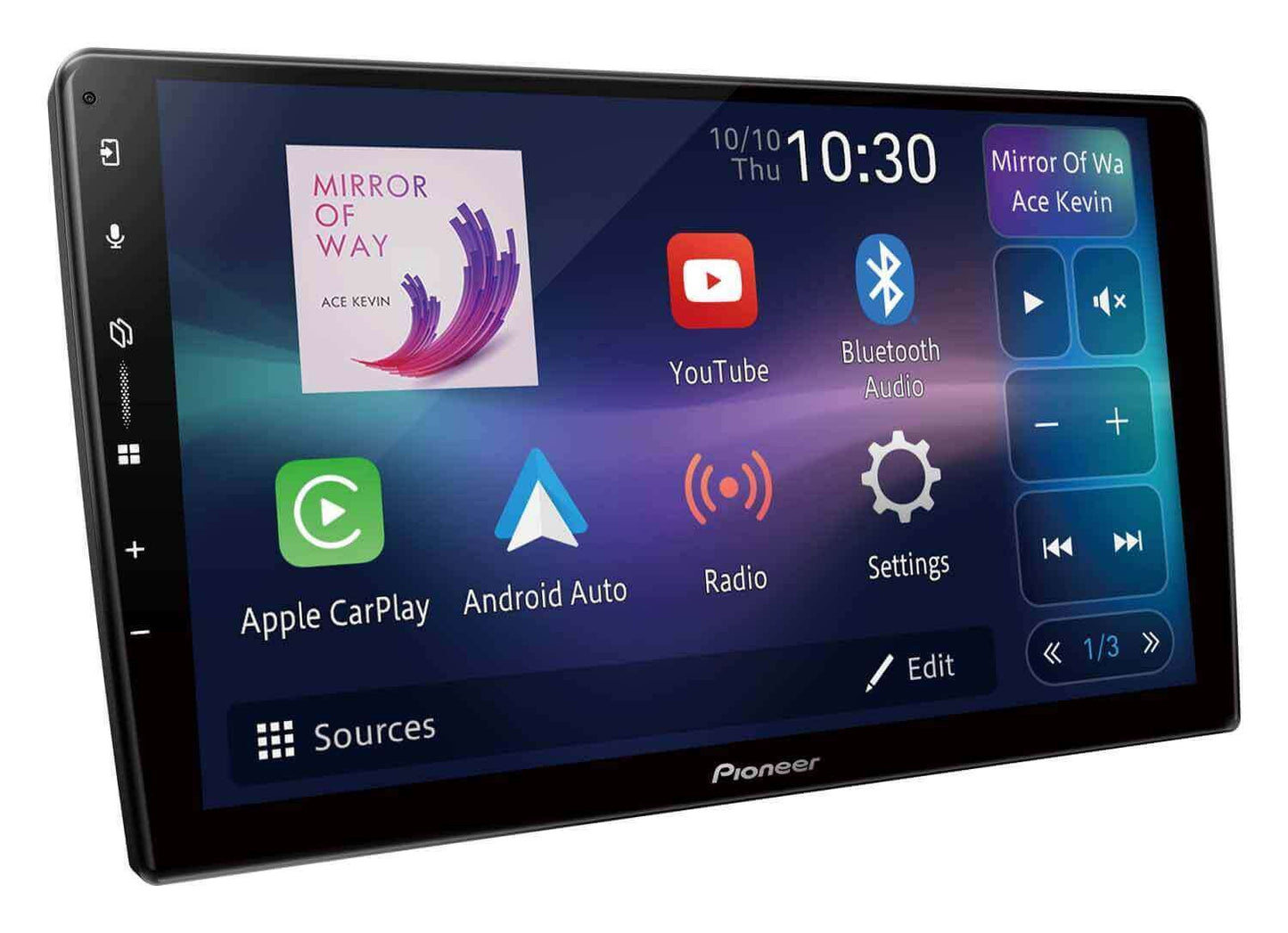 Pioneer’s 9” WSVGA Large Screen: Perfectly Designed for Your Vehicle  DMH-AP6650BT