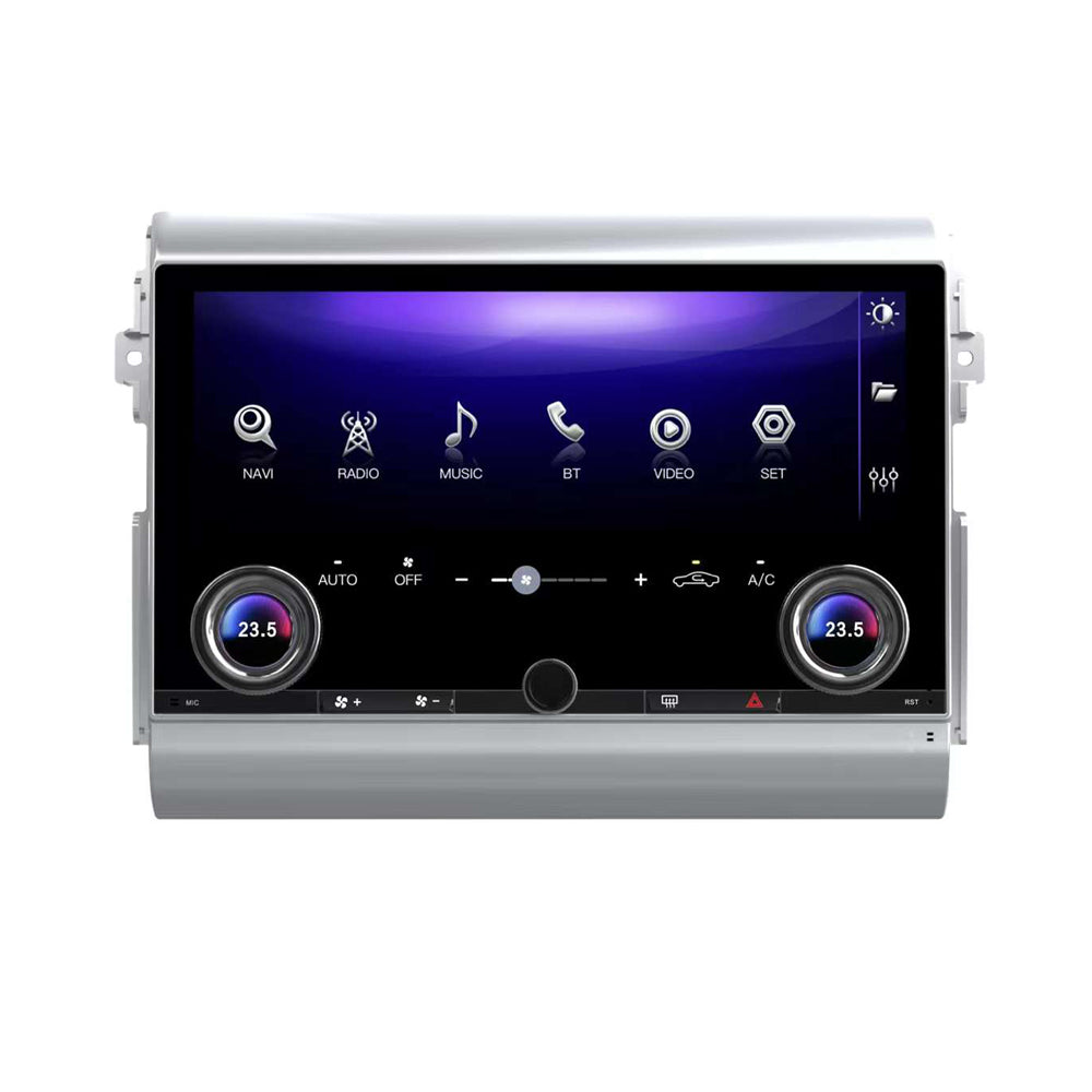Toyota Fj Cruiser 2008-2024 (13.3-inch) 8 GB 128 STORAGE Android Monitor with Knobs (Silver)