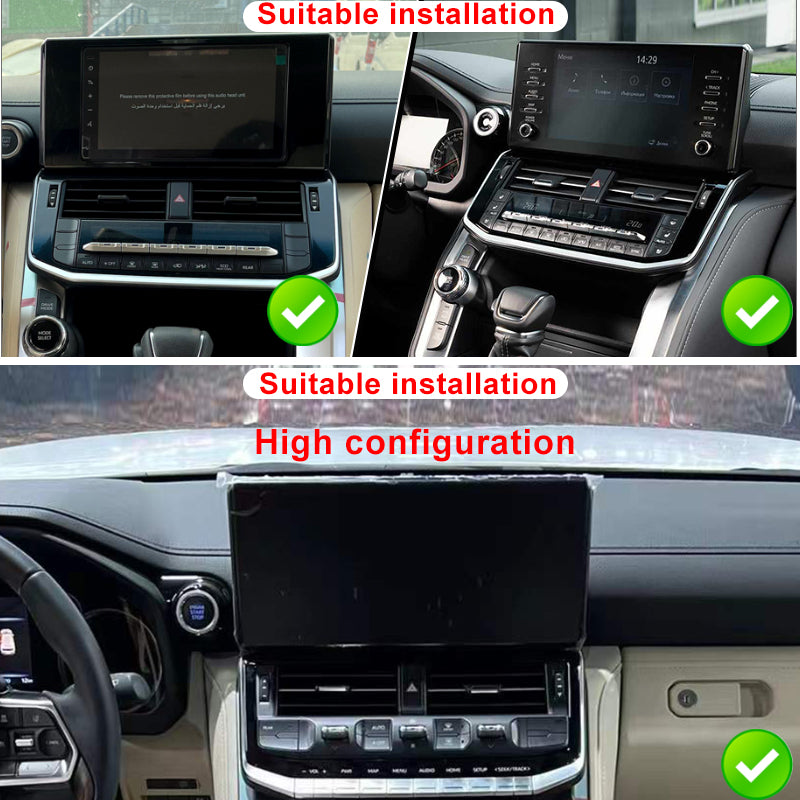 TOYOTA LAND CRUISER VXR 2022+ LC-300 12.3”INCH 8GB+128GB (SUPPORTS DUAL SYSTEM).