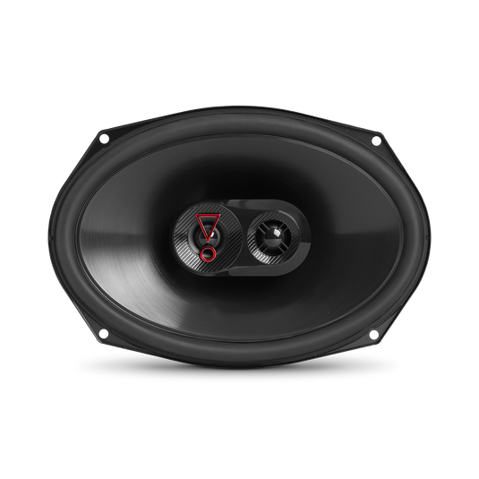 JBL Stage 39637F 6 x 9 Threeway car audio speaker No Grill Black.