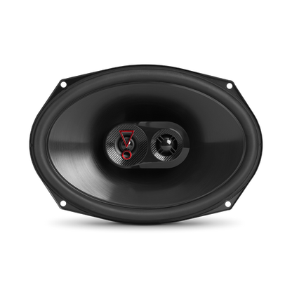 JBL Stage 39637F 6 x 9 Threeway car audio speaker No Grill Black.