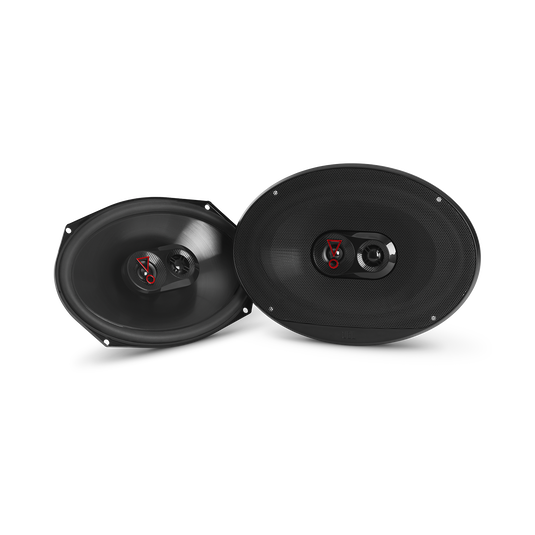 JBL Stage 39637F 6 x 9 Threeway car audio speaker No Grill Black.