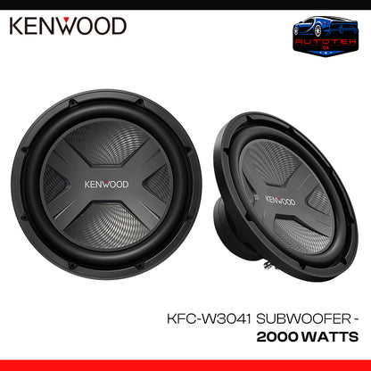 KENWOOD KFC-W3041 Car Subwoofer - 2000 Watts.