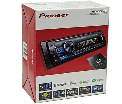Pioneer MVH-S325BT Digital Media Receiver with Dual Bluetooth, compatible with Pioneer Smart Sync app