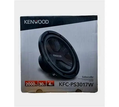 Kenwood Car Audio KFC-PS3017W PS-Series 30cm 12" 2000w Single VC 4Ohm Subwoofer