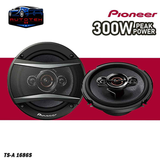 PIONEER TS-A1686S 6.5" 350W 4-Way TWEETERS CAR Stereo COAXIAL Speakers