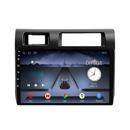 TOYOTA LC Pickup / Abu shanab / Shaas ANDROID (BLACK/WOODEN)