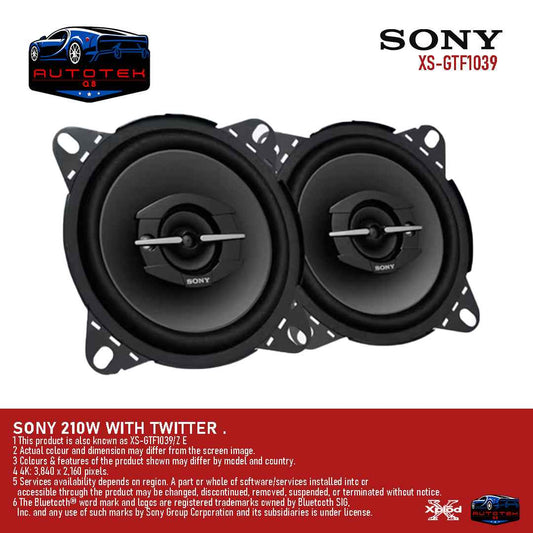 SONY 210W 3WAY WITH TWITTER (GTF1039) .
