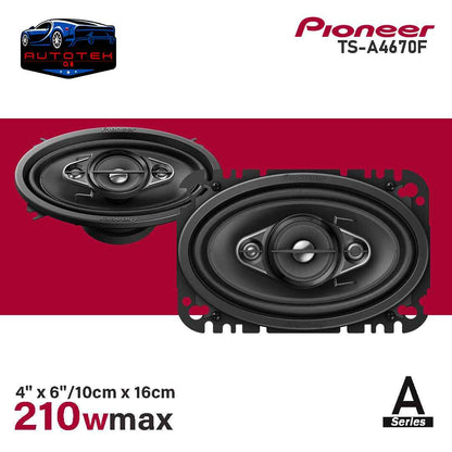 PIONEER SPEAKER SP-P210 (TS-A4670F 4WAY) FORD/SILVE .