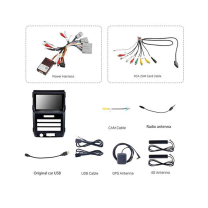 FORD F150 RAPTOR 2008-2014 4GB RAM 64GB STORAGE ANDROID .