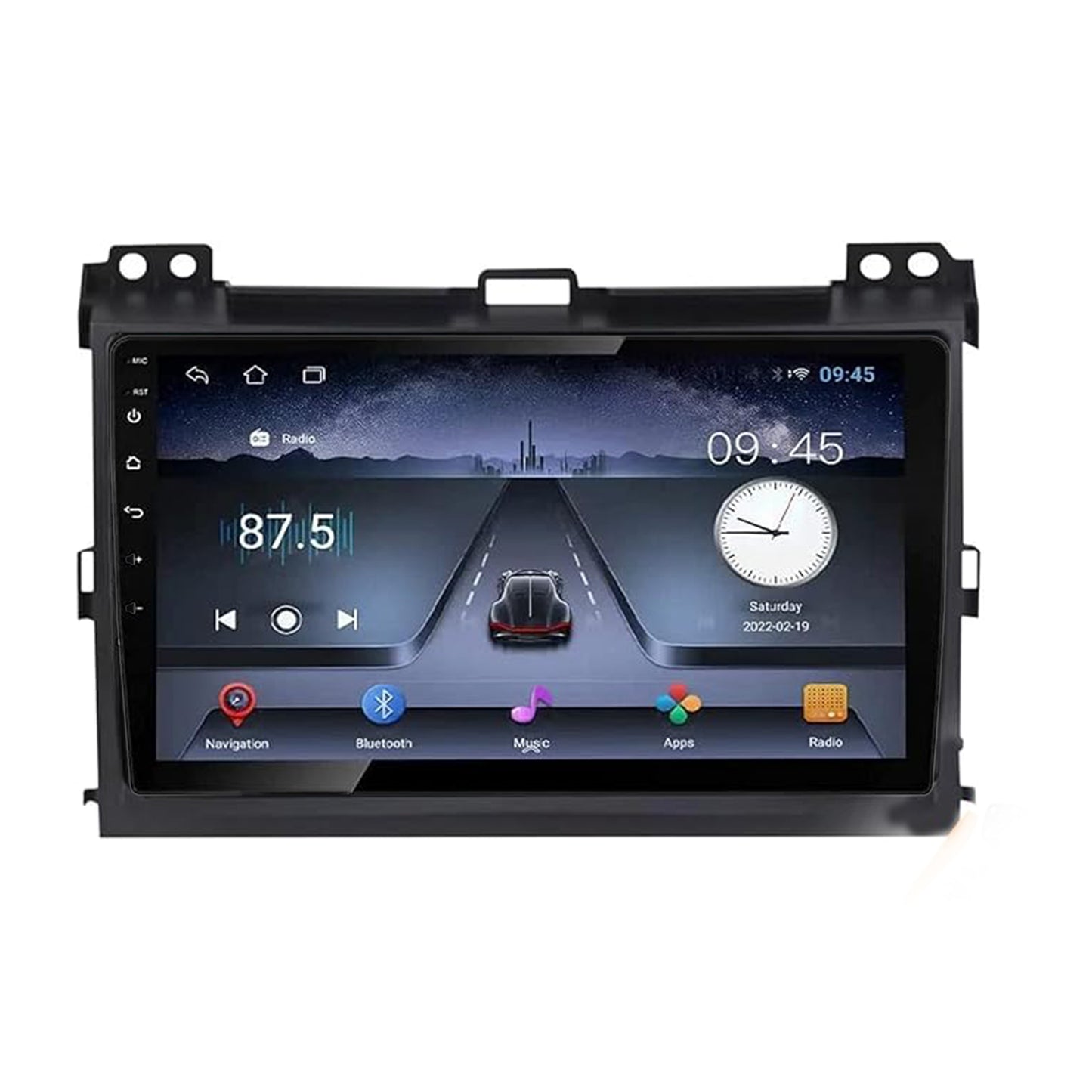 TOYOTA PRADO 2005-2009 ANDROID