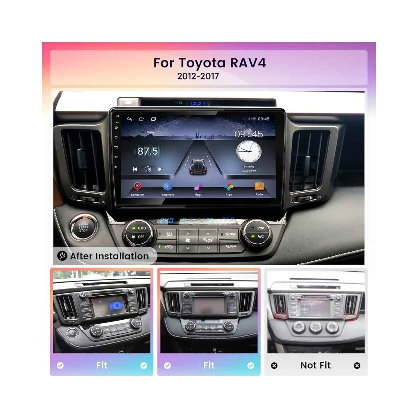 TOYOTA RAV4 2016 ANDROID