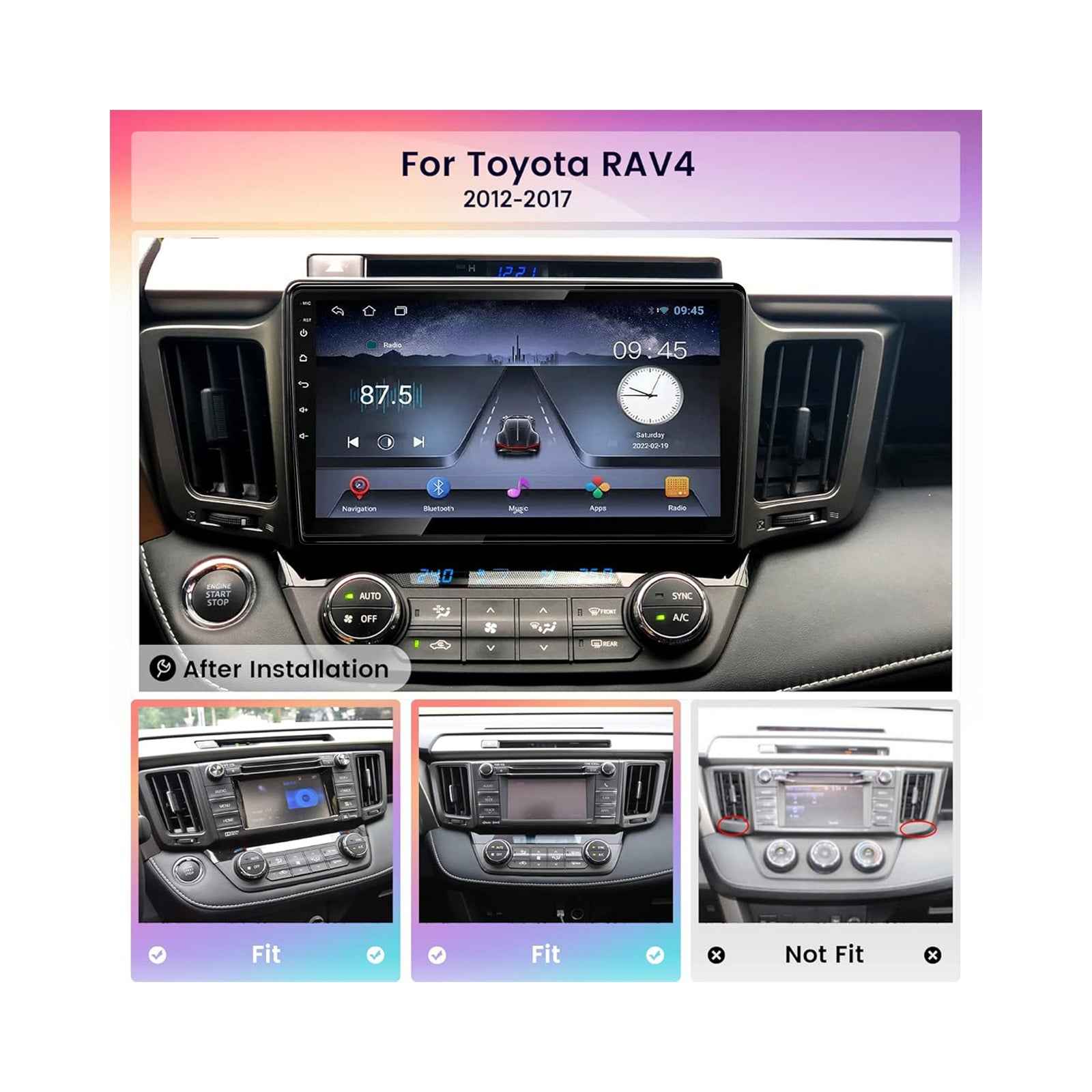 TOYOTA RAV4 2016 ANDROID