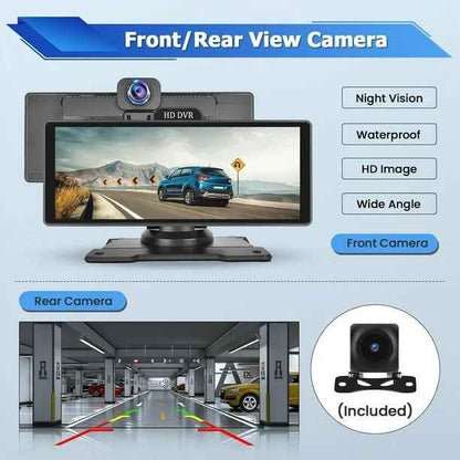 DASHCAM D. BORDE (ANDROID+CARPLAY) TWO CAMERA 10.6/4+64