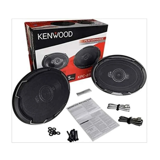 Kenwood KFC-PS1697 6.5” 2-Way Car Audio Speakers – 100W RMS, 350W Peak Power