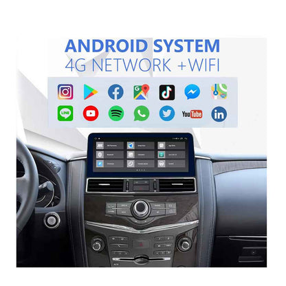 NISSAN PATROL 12.3"                UP SCREEN 4GB RAM 32GB STORAGE