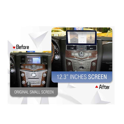 NISSAN PATROL 12.3"                UP SCREEN 4GB RAM 32GB STORAGE