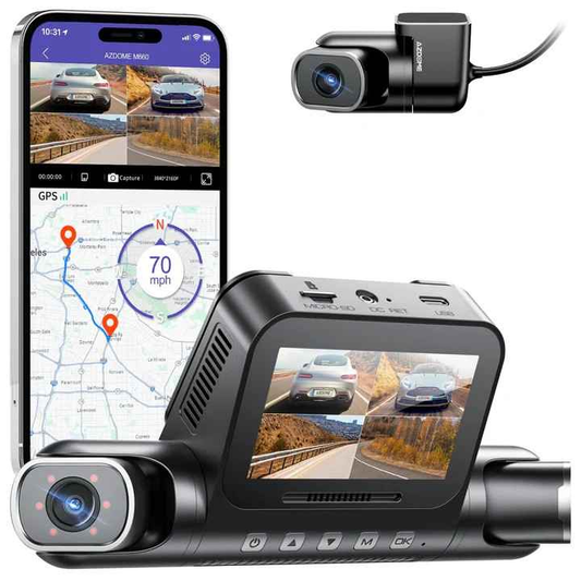 Dashcam AZDOME 4CH M660 4K ULTRA HD