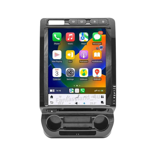Ford F-150 2015 - 2019 Android 11 Tesla Vertical Screen GPS Radio TESLA SCREEN