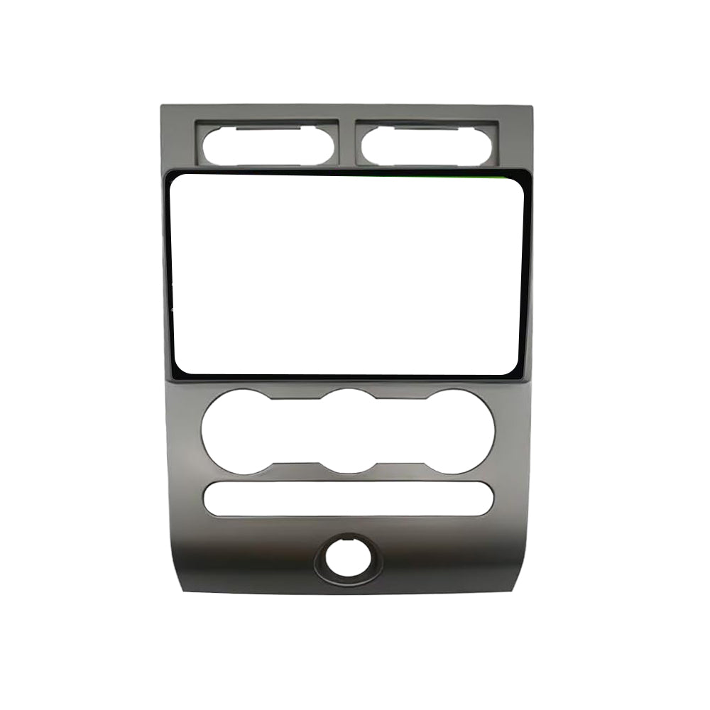 Ford Expedition 2007-2014 silver car stereo frame