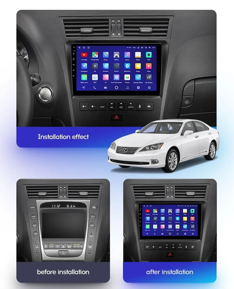 LEXUS GS300 FRAME 10"